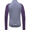 Gorewear - SPINSHIFT Thermo Long Sleeve Jersey - Men's - Amethyst Grey / Purple Indigo - 2026 Gorewear - SPINSHIFT Thermo Long Sleeve Jersey - Men's - Amethyst Grey / Purple Indigo - 2026