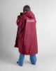 Dryrobe - Advance Long Sleeve - Burgundy / Silver Grey
