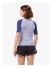 Compressport - Trail Racing Postural Short Sleeve Top - Women's - Lavender/Orient Blue - 2026