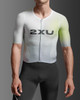 2XU - Light Speed React Sleeved Trisuit - Men's - Cool Matcha/India Ink - 2026