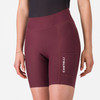 Castelli - Comfort Travel Shorts - Women's - Deep Bordeaux - 2026