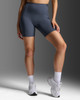 2XU - Form Stash Hi Rise Compression 6In Shorts - Women's - India Ink/India Ink1 - 2026