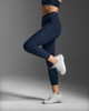 2XU - Form Stash Hi Rise Compression 7/8 - Women's - Midnight/Midnight - 2026