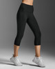 2XU - Form Stash Hi Rise Compression 3/4 - Women's - Black/Black - 2026