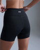 2XU - Core Hi Rise GameDay 5in Shorts - Women's - Black/Silver - 2026