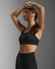 2XU - Form Strappy Low Impact Bra - Women's - Black/Black - 2026