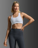 2XU - Form Racerback Medium Impact Bra - Women's - White/White - 2026