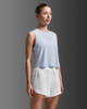2XU - Aero Mesh Crop Tank - Women's - Halogen/Halogen Reflective - 2026
