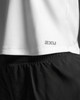 2XU - Aero Mesh Crop Tank - Women's - White/Silver Reflective - 2026