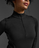 2XU - Flex Half Zip Long Sleeve - Women's - Black/Black - 2026