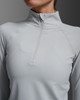 2XU - Aero Waffle Half Zip - Women's - Harbor Mist/Silver Reflective - 2026