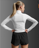 2XU - Aero Waffle Half Zip - Women's - White/White Reflective - 2026