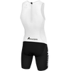 Surpas - Insane Skinsuit Olympic Distance - Men's - White/Black - 2026