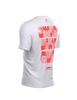 Compressport - Training Short Sleeve Tshirt - Ironman 2026 - L1 - Men's - White/Neon Red