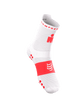 Compressport - Pro Racing Socks v4.0 Run High - Ironman 2026 - L1 - Unisex - White/Neon Red