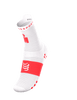 Compressport - Pro Racing Socks v4.0 Run High - Ironman 2026 - L1 - Unisex - White/Neon Red