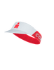 Compressport - Pro Racing Visor - Ironman 2026 - L1 - Unisex - White/Neon Red