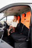 Dryrobe - Car Seat Cover (Single) - Orange/ Black