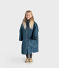 Dryrobe - Advance Kids 5-9 Long Sleeve Changing Robe - Deep Sea Blue Sand Camo