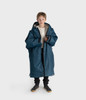 Dryrobe - Advance Kids 10-13 Long Sleeve Changing Robe - Deep Sea Blue Sand Camo