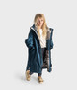 Dryrobe - Advance Kids 10-13 Long Sleeve Changing Robe - Deep Sea Blue Sand Camo
