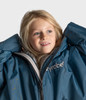 Dryrobe - Advance Kids 10-13 Long Sleeve Changing Robe - Deep Sea Blue Sand Camo