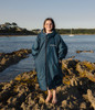 Dryrobe - Advance Kids 10-13 Long Sleeve Changing Robe - Deep Sea Blue Sand Camo