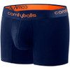 Comfyballs - Cotton Long Boxer - Men's - Navy Tangerine