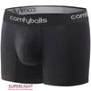 Comfyballs - Performance Regular Superlight Men's Boxer Shorts - Pitch Black