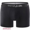 Comfyballs - Performance Regular Superlight Men's Boxer Shorts - Pitch Black
