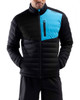 2XU - PURSUIT Insulation Jacket - Men's - Black/Ultra Aqua
