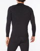 2XU - Ignition Men's Compression Long-Sleeve Top - Black/Silver - 2024