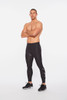 2XU - Men's Aero Vent Compression Tights - Black/Silver Reflective