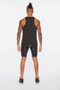 2XU - Light Speed Men's Tech Singlet - Black/Black Reflective