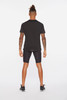 2XU - Light Speed Men's Tech T-shirt - Black/Black Reflective