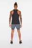 2XU - Aero Men's Singlet - Black/Silver Reflective