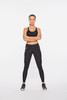 2XU - Aero Vent Mid-Rise Compression Tights - Women's - Black/Silver Reflective