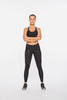 2XU - Light Speed Women's Mid-Rise Compression Tights - Black/Black Reflective - 2024