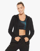 2XU - Commute Full Zip Women's Hoodie - Black/Black