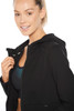 2XU - Commute Full Zip Women's Hoodie - Black/Black