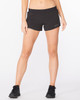 2XU - Light Speed 3" Shorts - Women's - Black/Black Reflective