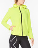 2XU - Aero Women's Jacket 2021 - Electric Yellow/Black Reflective