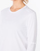 2XU - Aero Women's Long-Sleeved Top - White/Silver Reflective - 2024