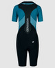 Assos - TRIATOR Women's Short-Sleeved Speedsuit - Adamant Blue - 2024