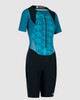 Assos - TRIATOR Women's Short-Sleeved Speedsuit - Adamant Blue - 2024
