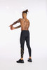 2XU - Light Speed Compression Tights - Men's - Black/Turmeric Reflective