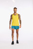 2XU - Light Speed Tech Singlet - Men's - Sulphur/Black Reflective