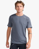 2XU - Light Speed Tee - Men's - Turbulence/Silver Reflective