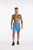 2XU - Aero 5 Inch Shorts - Men's - Starling/Medieval Blue Reflect