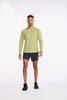 2XU - Aero Long Sleeve - Men's - Glade/Alpine Reflective